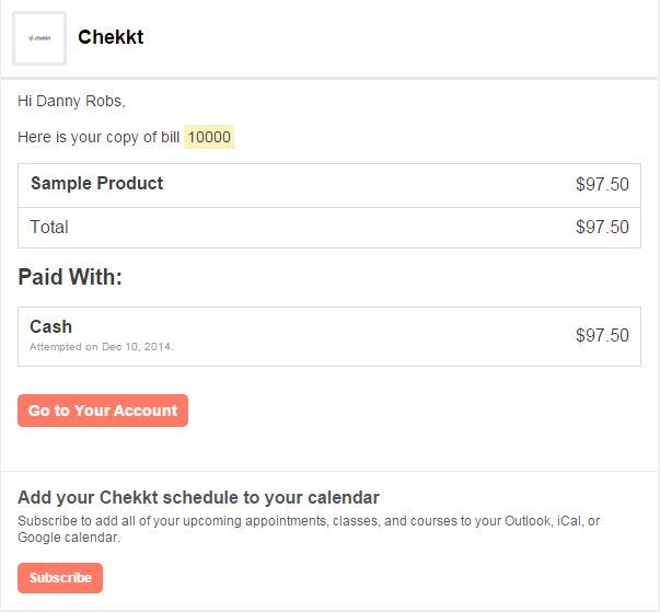 Billing-Receipt-Notification