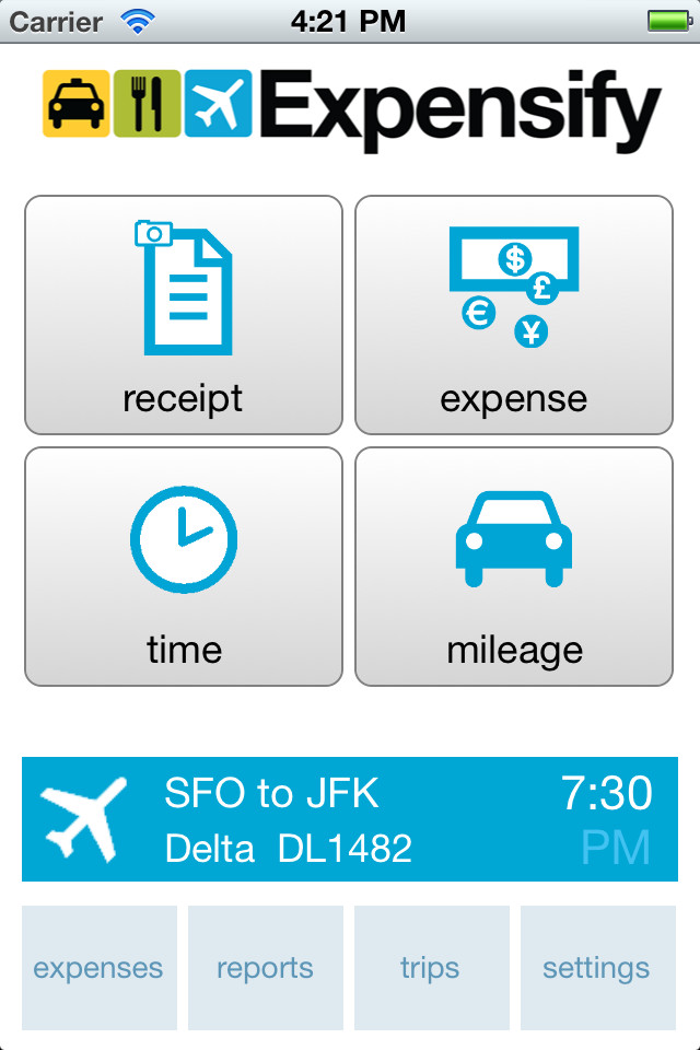 Expensify App Dashboard