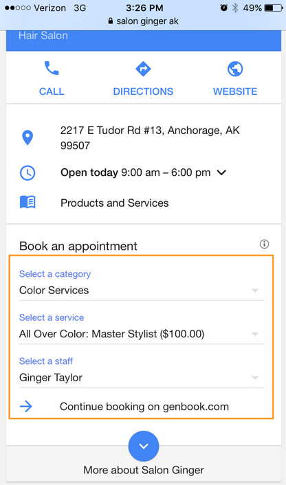 Genbook Enhanced Google Search