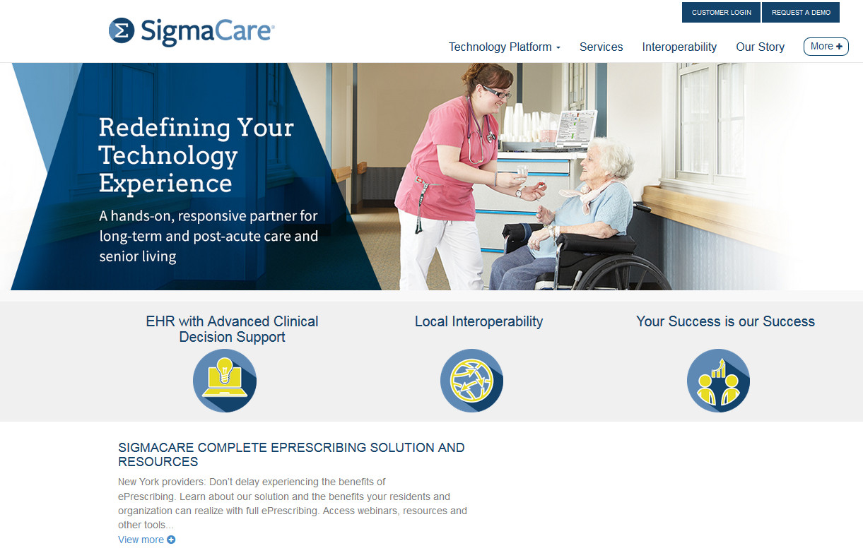 SigmaCare Website