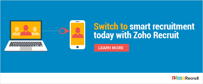 Zoho Recruit — Recruitment and applicant tracking software