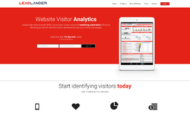 LeadLander Analytics Software App