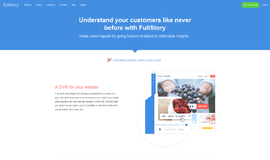 FullStory Analytics Software App