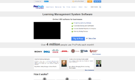 ProProfs Training Maker Learning Management System App
