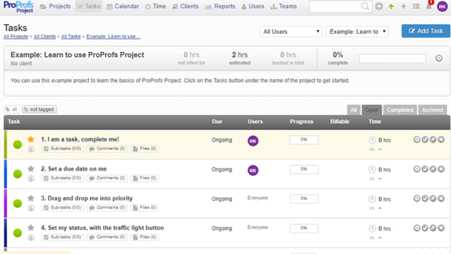 ProProfs Project | DiscoverCloud