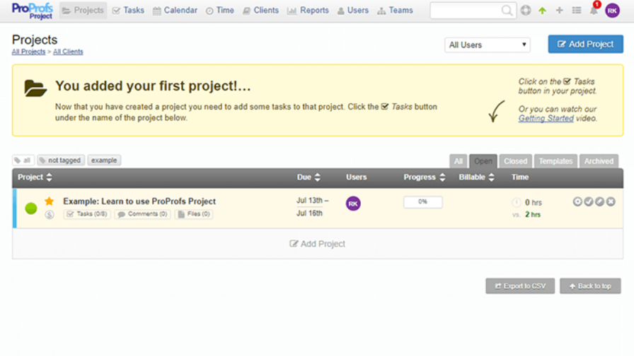 ProProfs Project | DiscoverCloud