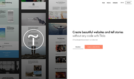 Tilda Publishing Website and Blog App