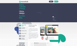 Moonfruit Website and Blog App