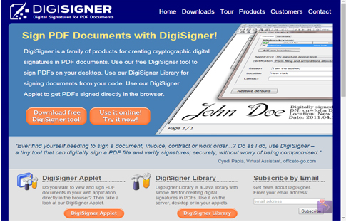 DigiSigner Online | DiscoverCloud